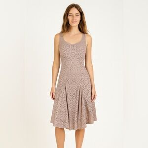 Biya 100% Silk Midi Dress